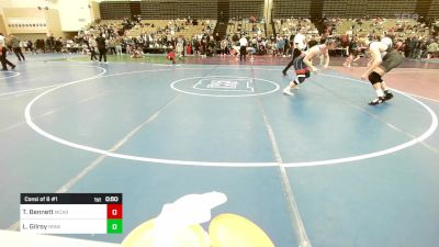 184-H lbs Consi Of 8 #1 - Thomas Bennett, Mac Arthur vs Luke Gilroy, Rockland International Wrestling Academy