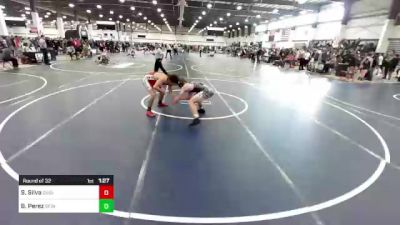 157 lbs Round Of 32 - Sean Silva, Desert Vista HS vs Bryan Perez, Iron Squad WC