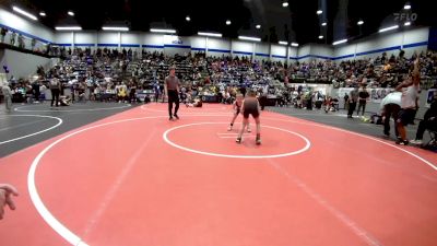 58 lbs Consolation - Rhett Terrel, Weatherford Youth Wrestling vs Jonathan Mabie, Choctaw Ironman Youth Wrestling