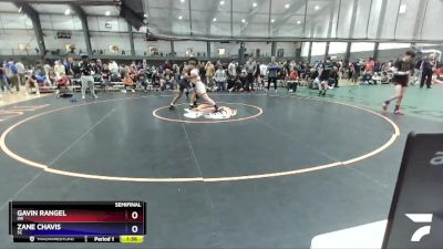 132 lbs Semifinal - Gavin Rangel, OR vs Zane Chavis, SC