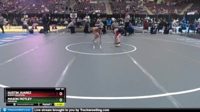 5A 98 lbs Champ. Round 1 - Austin Juarez, Rocky Mountain vs Mason Motley, Meridian