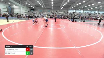 182 lbs Rr Rnd 2 - Jaeden Thompson, Team Nebraska Blue vs Marshal Stahl, Lower Dauphin