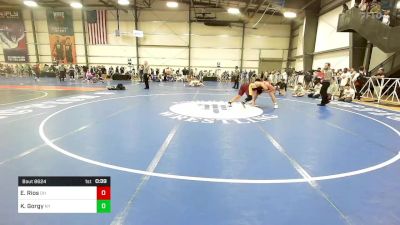 220 lbs Consi Of 16 #2 - Edwin Rios, OH vs Kerolos Gorgy, NY