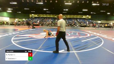 132 lbs Round Of 256 - Kaden Purler, MO vs Tyler Visciano, NY