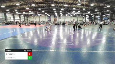 120 lbs Round Of 128 - James Mason, WA vs Demian Pryima, CA