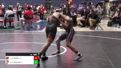 133 lbs Consi Of 8 #1 - Andrew Fallon, Sacred Heart vs Sean Pierson, Princeton