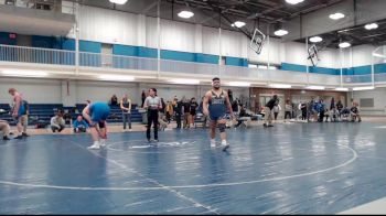 285 lbs 3rd Place Match - Jack Stuart, Muskegon Community College vs Sergio Bueno, Ancilla College