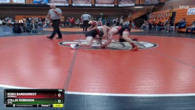 138 lbs Semifinal - Collin Robinson, Buhl vs Koen Barendregt, Kimberly