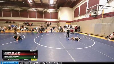 37 lbs Semifinal - Jordan De Laney, Stallions Wrestling Club vs Dawson Ovard, Roy Wrestling Club