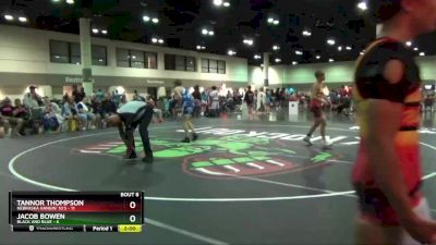 132 lbs Round 3 (6 Team) - Jacob Bowen, Black And Blue vs Tannor Thompson, Nebraska Hangin` 10`s