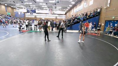 125 lbs Quarterfinal - Molly Canfield, Bear River Junior High vs Kiara Tanaka, Charger Wrestling Club