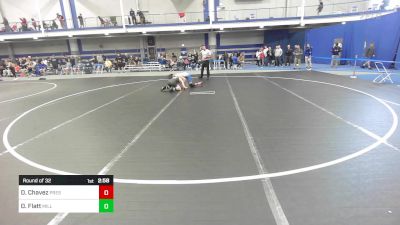 125 lbs Round Of 32 - Dominic Chavez, Presbyterian College vs Dominic Flatt, Millersville University