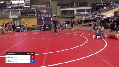 61 kg Consolation - Julian Farber, Panther Wrestling Club RTC vs Paul Bianchi, Arkansas Regional Training Center