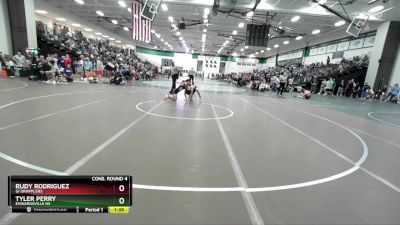 113 lbs Cons. Round 4 - Rudy Rodriguez, GI Grapplers vs Tyler Perry, Edwardsville HS