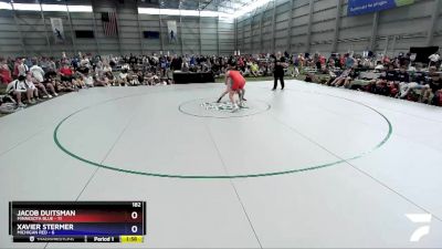 182 lbs Round 1 (16 Team) - Jacob Duitsman, Minnesota Blue vs Xavier Stermer, Michigan Red