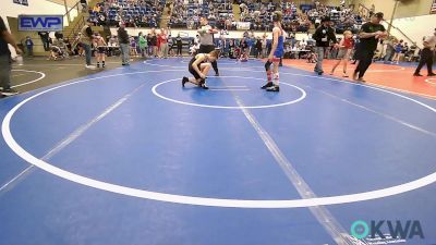 84 lbs Quarterfinal - Trey Howell, R.A.W. vs Marcus Scott, Salina Wrestling Club