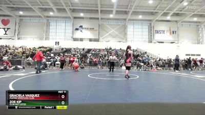 170 lbs Round 4 - Zoe Kip, Club Not Listed vs Graciela Vasquez, Fulton Wrestling Club