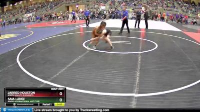 70 lbs Quarterfinal - Saia Langi, Askeo International Mat Club vs Jarred Houston, North Valley Jr Knights