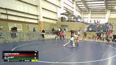 110 lbs Semifinal - Ashton Martin, Alaska vs Ry Talbot, Nevada