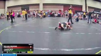 65 lbs Round 1 (6 Team) - Killian Ormond, Steel Valley vs Caden Dice, Team Mitten