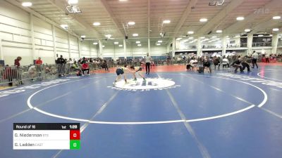 112 lbs Round Of 16 - Gabriel Niederman, BTS Providence vs Gregory Ladden, East Haven