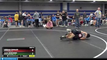 105 lbs Round 2 (8 Team) - Alex Rosciano, PA Alliance Blue vs Adrian Canales, 84 Athletes