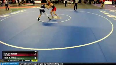 Champ. Round 1 - Ben Alberts, Grand Island Central Catholic vs Kyler Boyles, Superior