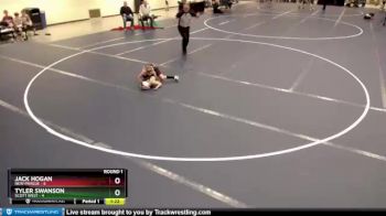 55 lbs Round 1 (6 Team) - Tyler Swanson, Scott West vs Jack Hogan, New Prague