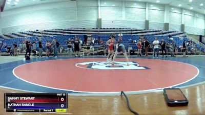 120 lbs Champ. Round 3 - Sammy Stewart, MI vs Nathan Randle, IL