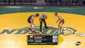 157 lbs Mason Kauffman, NIU vs Nick Knutson, NDSU