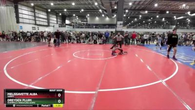 53 lbs Round 1 - Melissavette Alba, SARfit vs Dreyden Pluim, Guerrilla Wrestling (GWA)