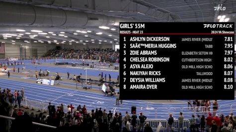 High School Girls' 55m Unseeded, Prelims 24