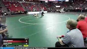 D1-182 lbs 5th Place Match - Sam Behrndt, Hamilton vs Gavin Kohel, River Falls