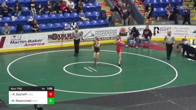 112 lbs Semifinal - Kaylee Dayhoff, Susquenita vs Mimi Skowronski, Seneca Valley