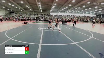 126 lbs Round Of 128 - Jake Hammer, WY vs Nikolaus O'Neill, PA