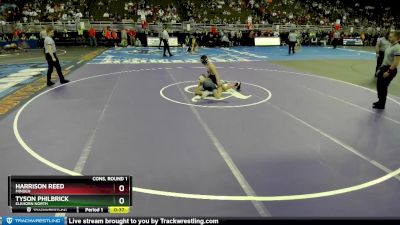 Cons. Round 1 - Tyson Philbrick, Elkhorn North vs Harrison Reed, Minden