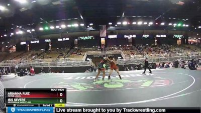 120 lbs Cons. Round 4 - Arianna Ruiz, Mater Lakes vs Isis Severe, SEVEREPAIN WRESTLING