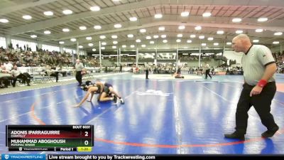 126 lbs Champ. Round 1 - Adonis Iparraguirre, Chantilly vs Muhammad Aboghoush, Potomac Senior