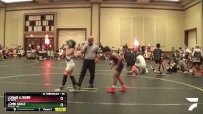 85 lbs 5th Place Match - Jonas Lusker, NJ Elite vs John Saile, Attack Mat