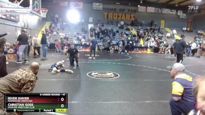 47 lbs Round 3 - Christian Goss, Cavalier Wrestling Club vs River Shiver, Foundation Wrestling