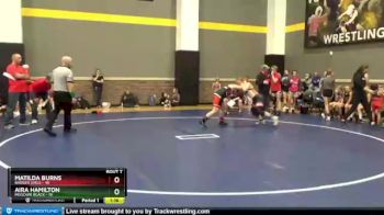 146 lbs Round 2 (12 Team) - Matilda Burns, Badger Girls vs Aira Hamilton, Missouri Black