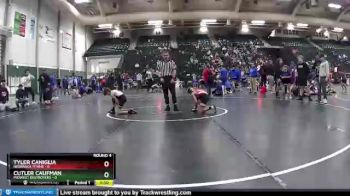 65 lbs Round 4 (6 Team) - Tyler Caniglia, Nebraska Titans vs Cutler Caufman, Midwest Destroyers