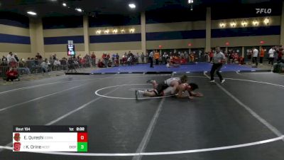 133 lbs Rd Of 16 - Ethan Qureshi, Cornell vs Kai Orine, NC State