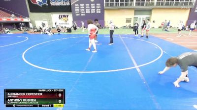 217-238 lbs Round 3 - Anthony Kugmeh, Bloomington Wrestling Club vs Alexander Copestick, Arkansas