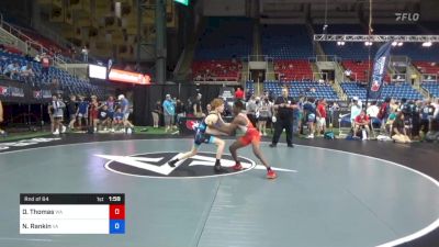 113 lbs Rnd Of 64 - Dominic Thomas, Washington vs Noah Rankin, Virginia