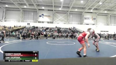 62 lbs Cons. Semi - Everett Mancini, Journeymen Wrestling Club vs Cory Kauffman, Mongoose Elite Wrestling