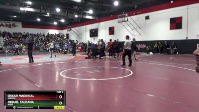 285 lbs Champ. Round 1 - Oskar Madrigal, Servite vs Miguel Saldana, Indio