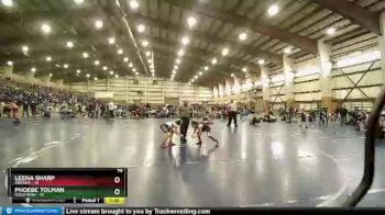 79 lbs Round 4 (6 Team) - Leena Sharp, Oregon vs Phoebe Tolman, Gold Rush