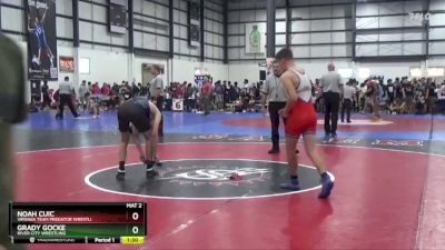 138 lbs Cons. Round 2 - Noah Cuic, Virginia Team Predator Wrestli vs Grady Gocke, River City Wrestling