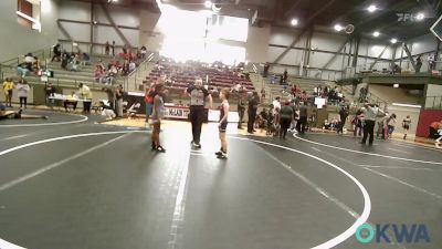 67 lbs 2nd Place - OrRion Douglas, Pitbull Wrestling Academy vs Camden Lloyd, Team Tulsa Wrestling Club